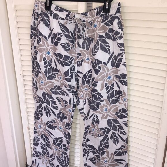 Tommy Bahama 💯% Wrinkle Resistant Linen Pants 2 Pockets. Relaxed 😎 Fit & 👀 - Picture 4 of 17